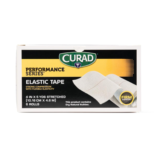 CURAD Performance Series Elastic Adhesive Tape, 4" x 5 yd., 36/CS  (NON290104) Case of 36