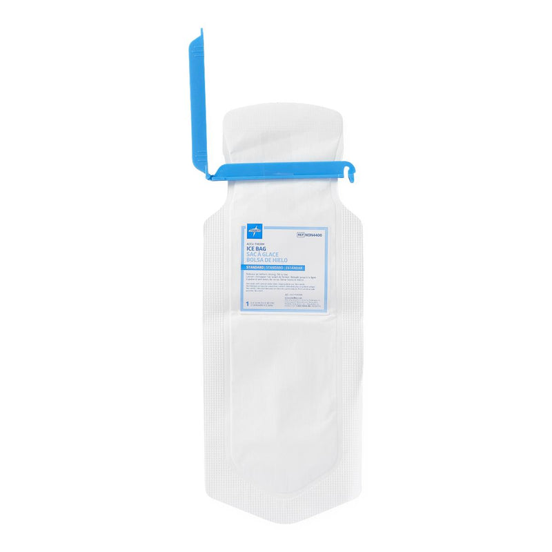 Refillable Ice Bag with Clamp Closure, White, 5" x 12", 80/CS  (NON4400) Case of 80