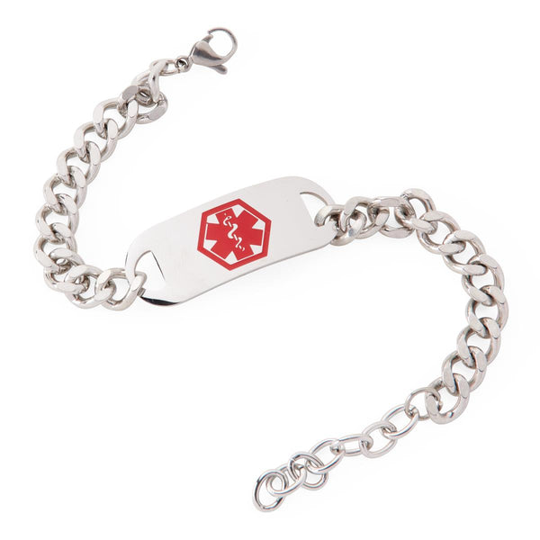 Medical Alert Bracelet Engraved with "Seizure Disorder", 7.5", 120/CS (NON90502) Case of 120