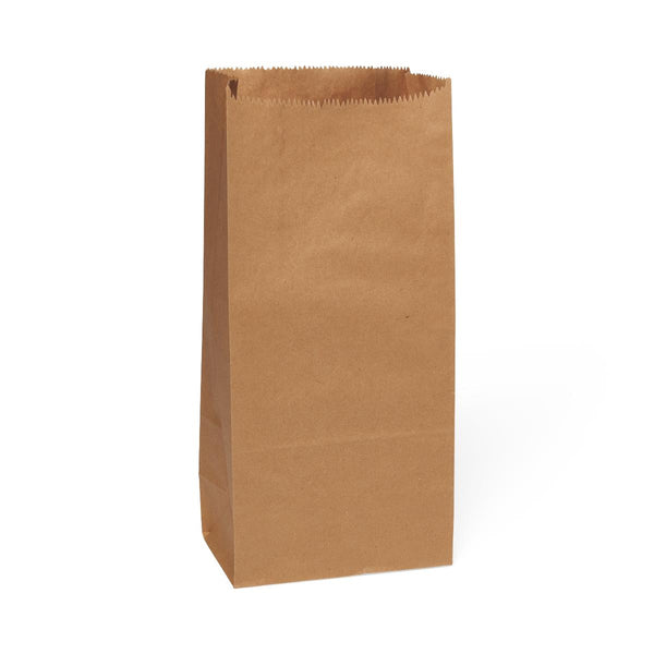 Brown Paper Bag, #16, 7.5" x 5" x 16", 500/PK (NONBPB16) Pack of 500