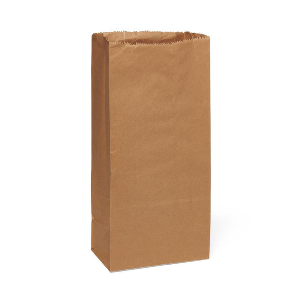 Brown Paper Bag, #25, 8.5" x 5" x 18", 500/PK (NONBPB25) Pack of 500