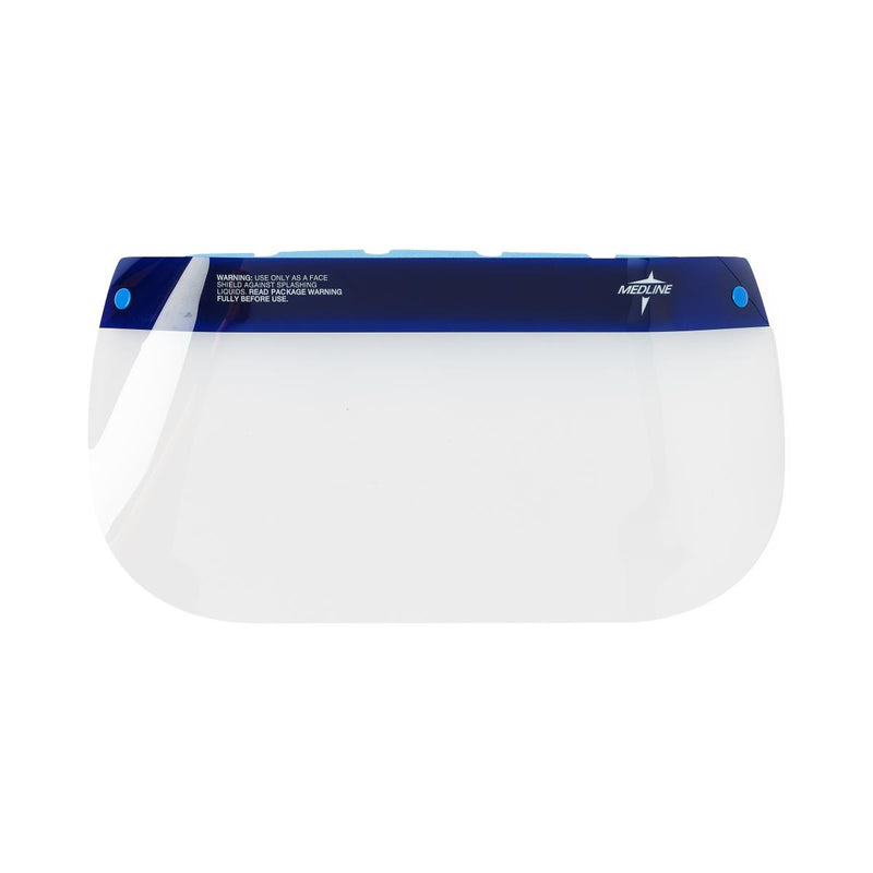 Disposable Face Shield with Foam Top and Elastic Band, 3/4 Length, 6.5" Long, 24/BX (NONFS400Z) Box of 24