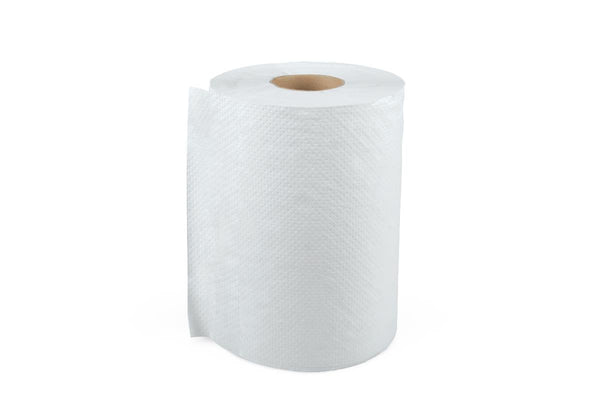Standard Paper Towel Roll, White, 10" x 800', 6/CS (NON26872) Case of 6