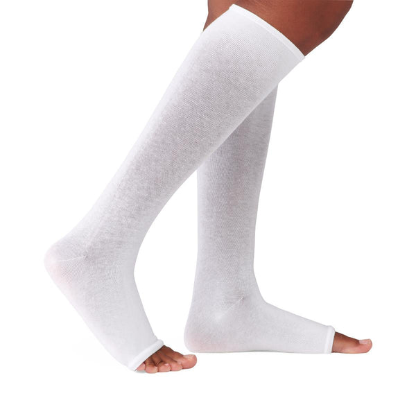 Leg Sleeve, White, Universal Fit, 15" Length, 2/PR  (NONSLEEVEL) 1 Pair