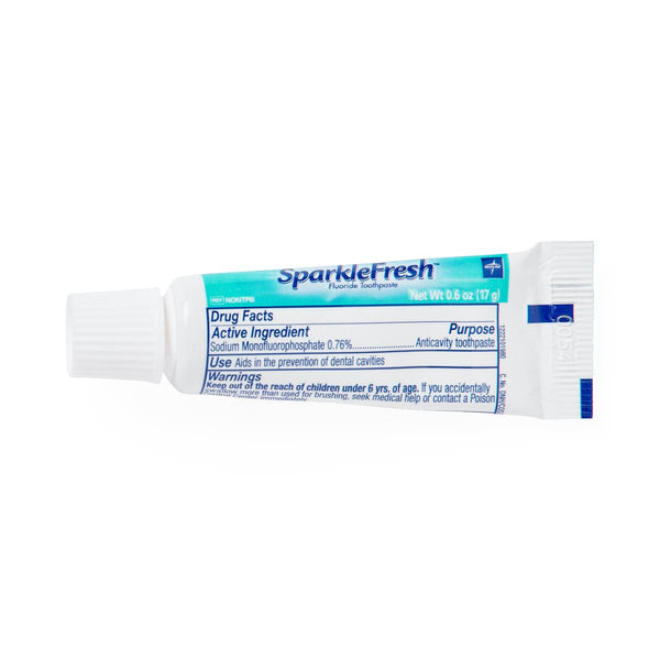 SPARKLEFRESH FLUORIDE TOOTHPASTE CAVITY PROTECTION TRAVEL SIZE 17g