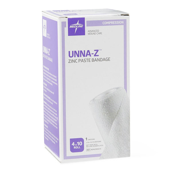 Unna-Z Zinc Oxide Compression Bandage, 4" x 10 yd., 1/EA  (NONUNNA14H) Each