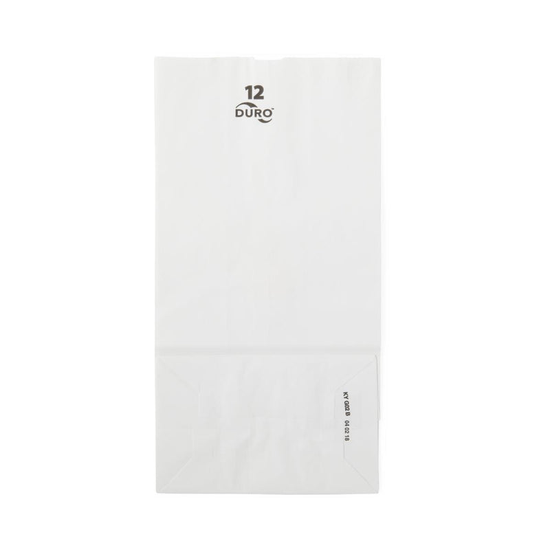 White Paper Bag, #6, 6" x 3.5" x 11", 500/PK (NONWPB6) Pack of 500