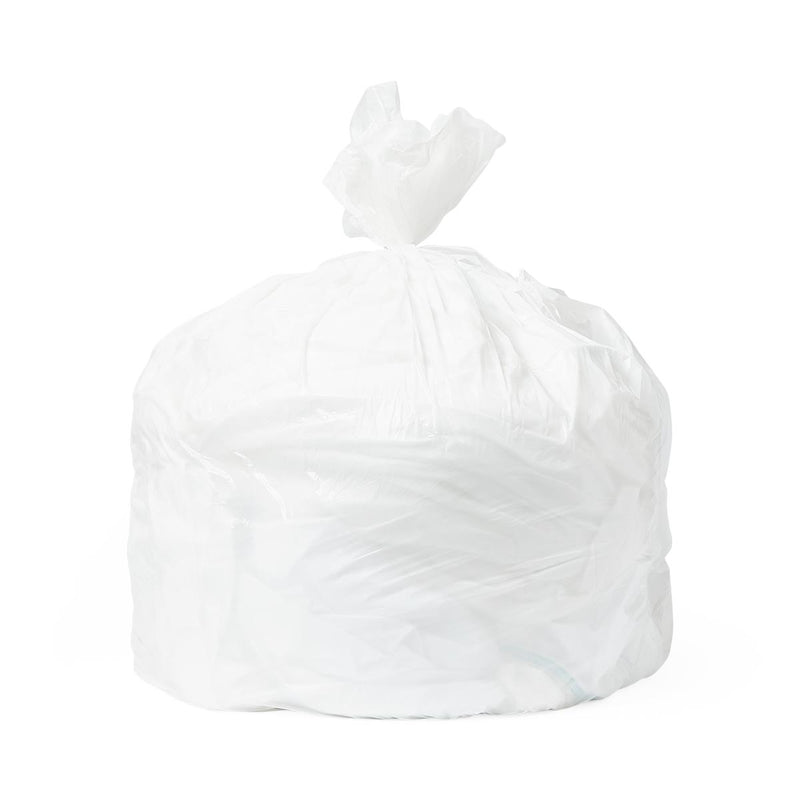 Low-Density Trash Can Liner, White, 30" x 36", 0.8 Mil, 25/Roll, 8 Rolls (200 Liners)/Case, 200/CS (NONXPW36X) Case of 200