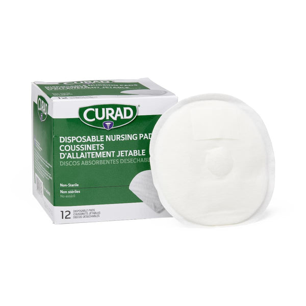 CURAD Disposable Nursing Pad, 12/BX (NURSEPAD1Z) Box of 12