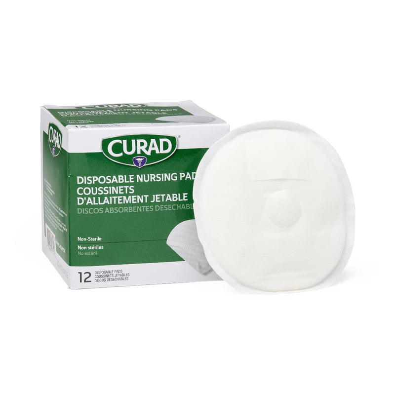 CURAD Disposable Nursing Pad, 12/BX (NURSEPAD1Z) Box of 12