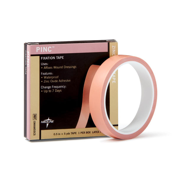 Pinc Zinc Oxide Fixation Tape, 1/2" x 5 yd., 1 EA (OMAM55) Each