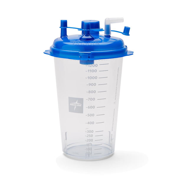 Rigid Suction Canister, 1200 cc, 40/CS (OR212) Case of 40