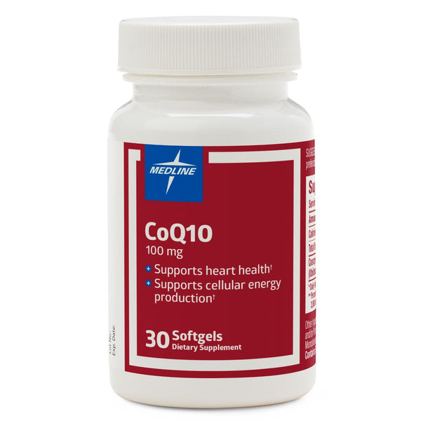Coenzyme Q10 Softgel, 100 mg, 30/Bottle, 64/Case, 64/CS (OTCM00005) Case of 64