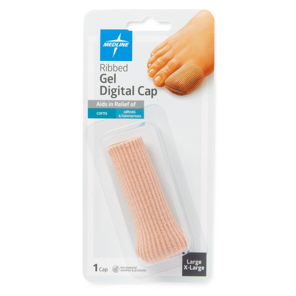 Gel Ribbed Digital Cap, Size L/XL, 1 EA (POD14204) Each