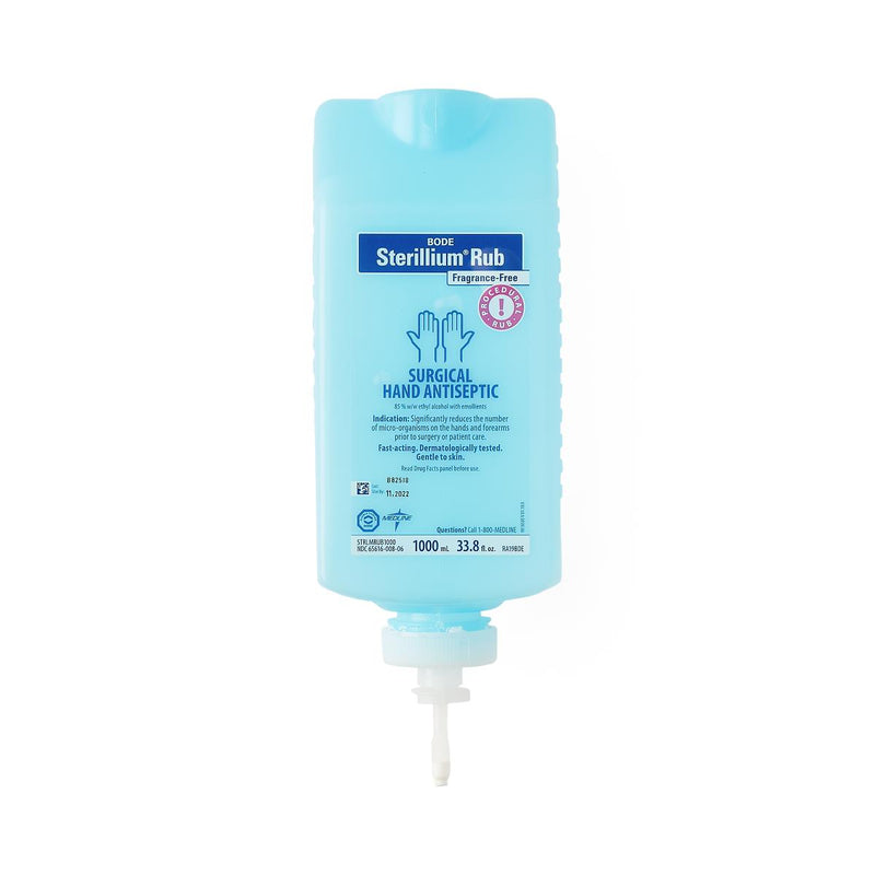 Sterillium Rub Waterless Surgical Hand Antiseptic, 1000 mL, 8/CS (STRLMRUB1000) Case of 8