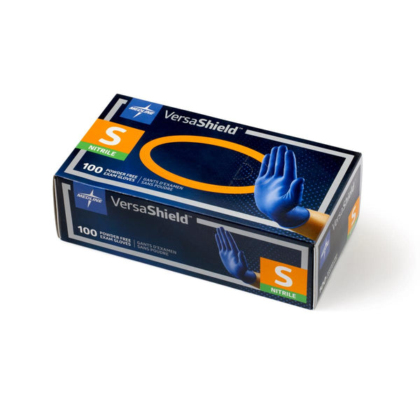 VersaShield Textured Powder-Free Nitrile Exam Gloves, Size S, 1000/CS (VS311S) Case of 1000