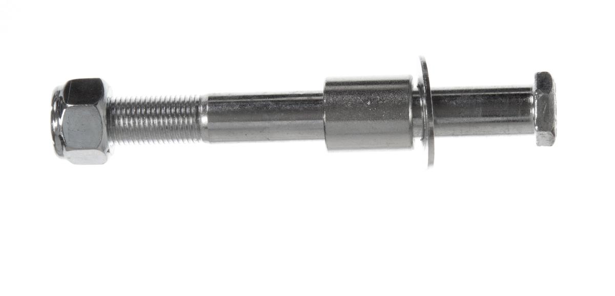Axle and Nut for Rear Wheel on Excel Extra-Wide Wheelchair, 1 EA (WCA8 ...