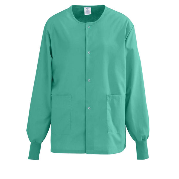 PerforMAX Unisex Snap-Front Warm-Up Jacket, Jade, Size 3XL, 1/EA  (829NTJXXXL) Each