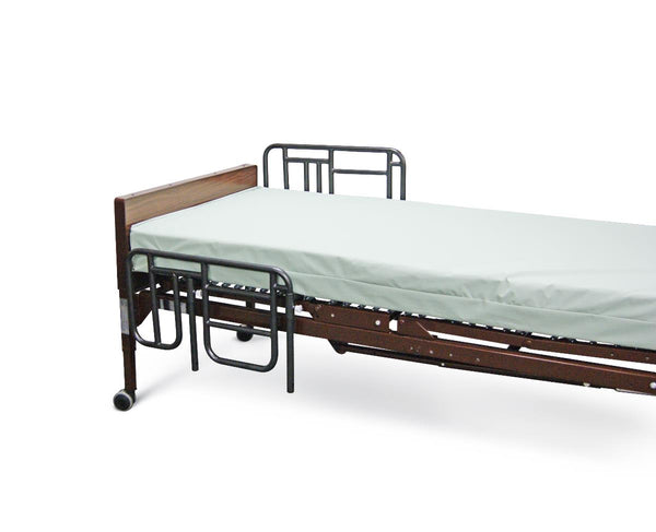 Spring-Loaded Universal Clamp-On Half Rail for Home Care Beds (excluding Bariatric), 1 PR (MDS89698N) 1 Pair