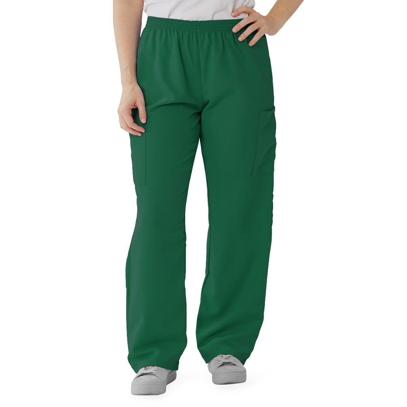 PerforMAX Unisex Elastic Waist Scrub Pants, Size XL Regular Inseam, Evergreen, 1/EA  (850JEGXL) Each