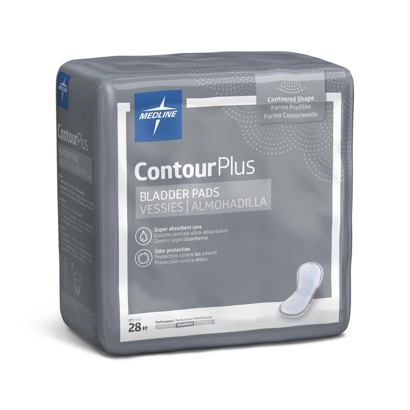ContourPlus Bladder Control Pad for Incontinence, Maximum, 6.5" x 13.5", 28/BG (BCPE02Z) Bag of 28