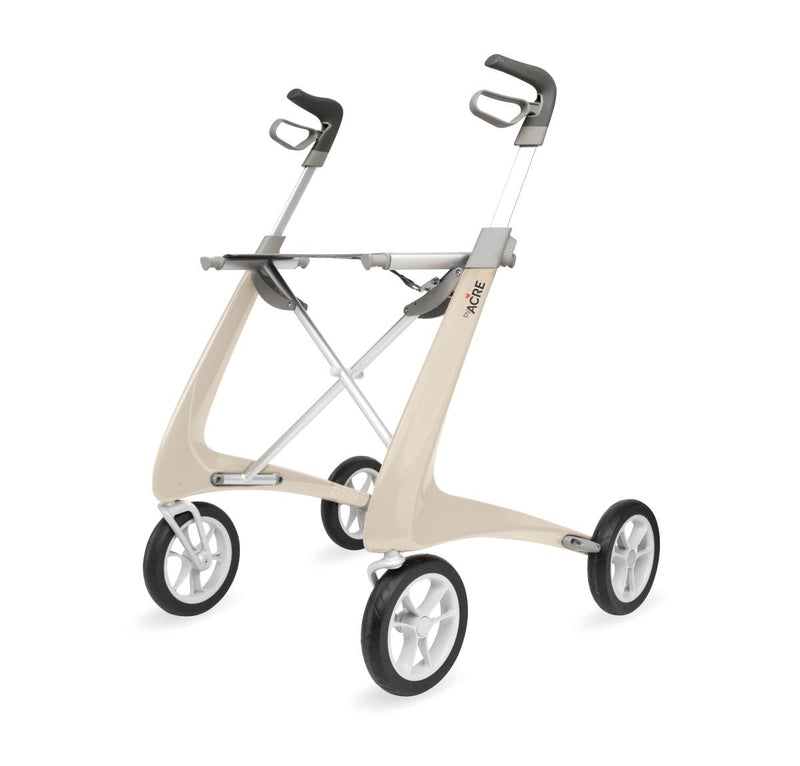 Carbon Fiber Rollator with 18.5" W x 24" H Comfort Seat, White, 1 EA (BYA100LGW) Each