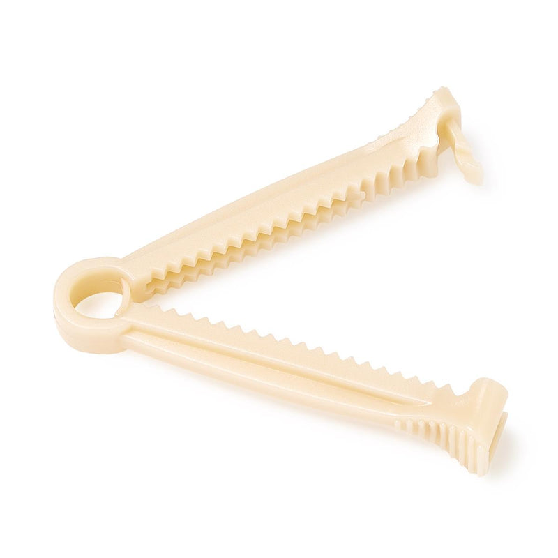 Umbilical Cord Clamp, Plastic, Off-White, 100/CS (DYNJ04220) Case of 100