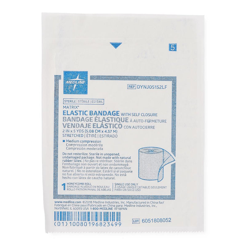 Sterile Matrix Wrap Elastic Bandage with Self-Closure, 2" x 5 yd., 1/EA  (DYNJ05152LFH) Each