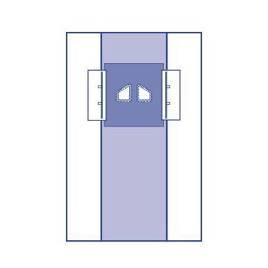 Tunneled Catheter/Port Insertion Drapes, 91? x125? (231 x 318 cm), 12/CS  (DYNJP4131) Case of 12