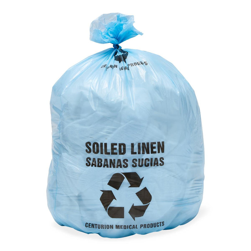 Soiled Linen Liners, Light Blue, 29" x 45", 1.0 Mil, Roll, 240/CS (IRDBL45C) Case of 240
