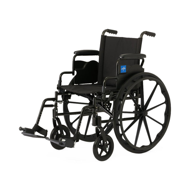 Guardian K4 18" Wide Wheelchair with Desk-Length Arms and Swing-Away Footrests, 1/EA  (K4186N24S) Each