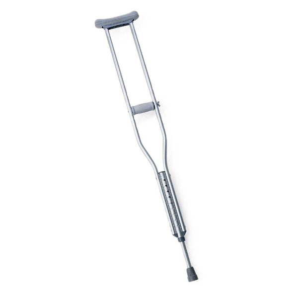 Medline Economy Aluminum Push-Button Pediatric Crutches, 2/CS  (MDS80337Z) Case of 2