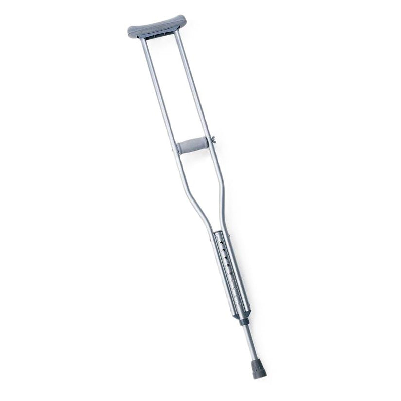 Medline Economy Aluminum Push-Button Pediatric Crutches, 2/CS  (MDS80337Z) Case of 2