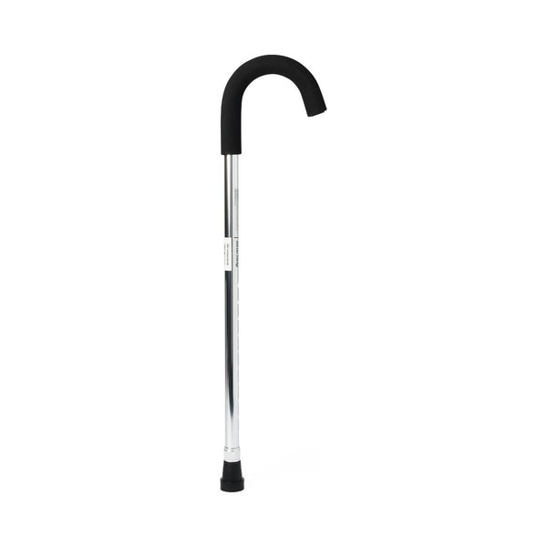 Standard Aluminum Cane, Chrome, 6/CS  (MDS86415CHR) Case of 6