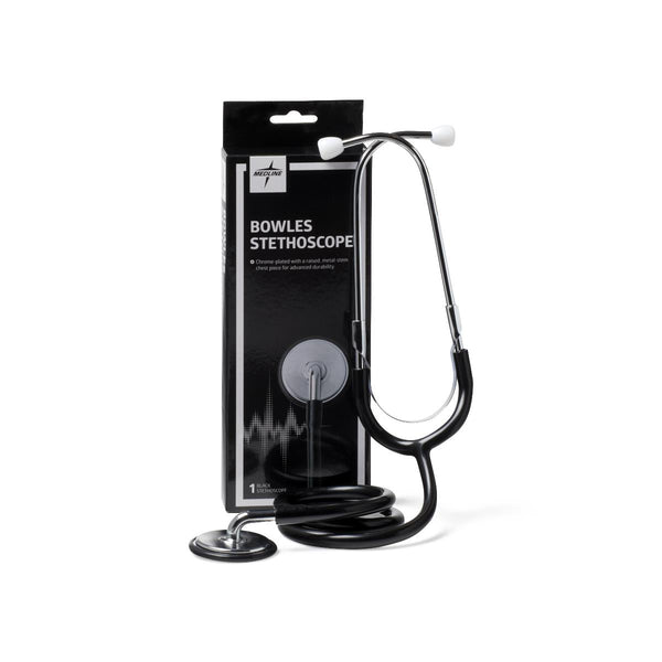 Bowles Stethoscope, Black, 1/EA  (MDS9515) Each