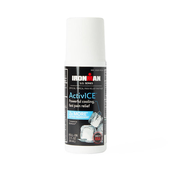 Ironman ActivICE Topical Pain Reliever, 3 oz. Roll-On Tube, 24/CS (MDSAICEROLLR) Case of 24