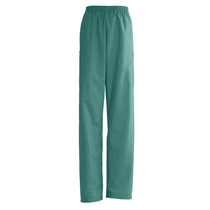 AngelStat Unisex Cargo Scrub Pants with Elastic Waist, Emerald, Long Inseam, Size XL, 1/EA  (674NJTXLL) Each