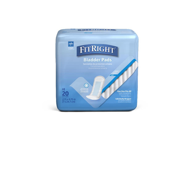 FitRight Bladder Control Pads, 20/BG (MSC325100H) Bag of 20