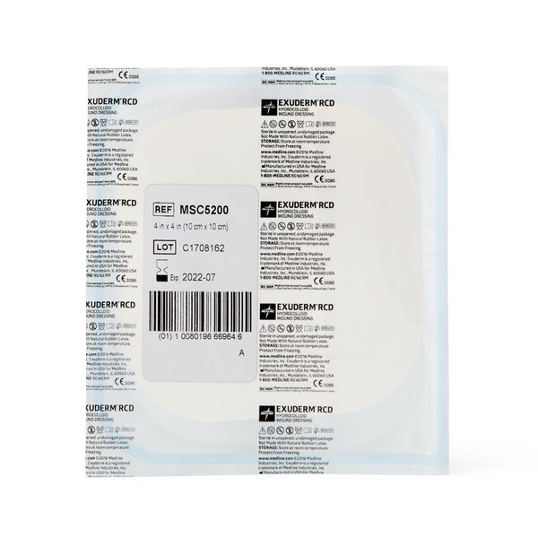 Exuderm RCD Hydrocolloid Wound Dressings, 1/EA (MSC5200H) Each