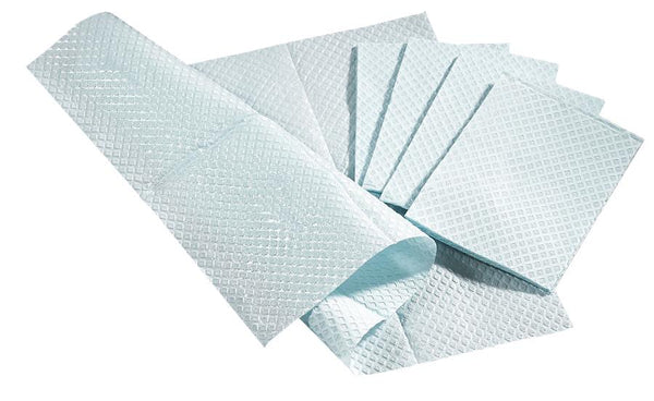 3-Ply Tissue Professional Paper Towel, Blue, 13" x 18", 500/CS (NON24357B) Case of 500