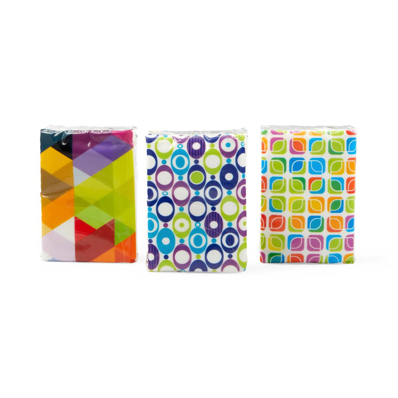 Facial Tissue Pocket Packs, 10 Sheets/Pack, 100/CS (NON245273) Case of 100