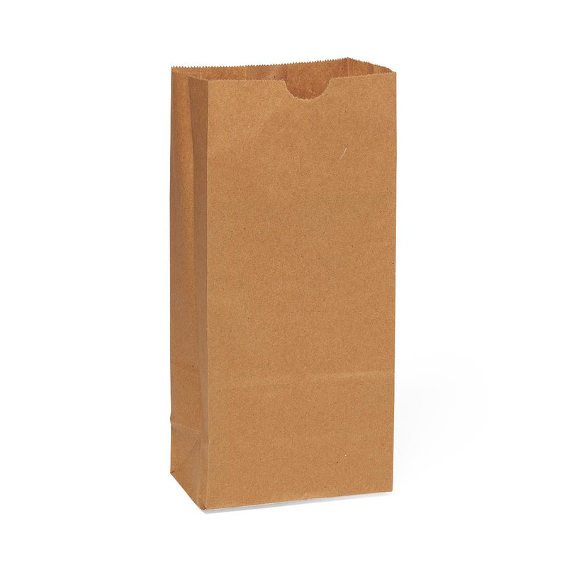 Brown Paper Bag, #5, 5" x 3.5" x 11", 500/PK (NONBPB5) Pack of 500