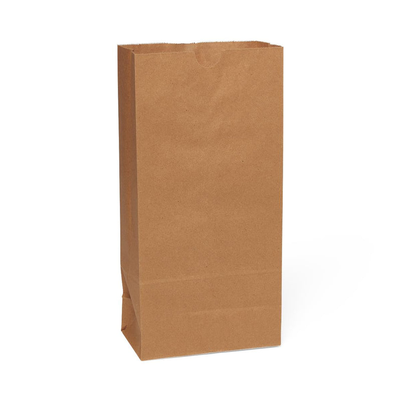 Brown Paper Bag, #12, 7" x 4" x 14", 500/PK (NONBPB12) Pack of 500
