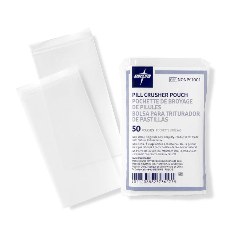 Pill Crusher Pouches, 50/BG (NONPC1001Z) Bag of 50