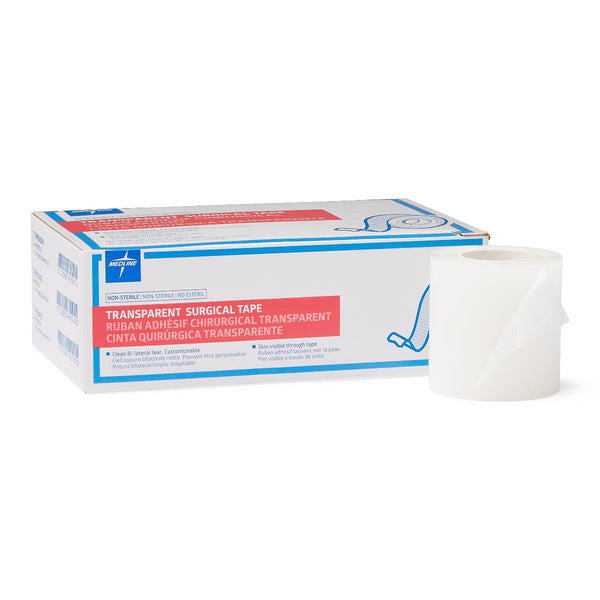 Medline Transparent Adhesive Tape, 72/CS (PRM260202) Case of 72