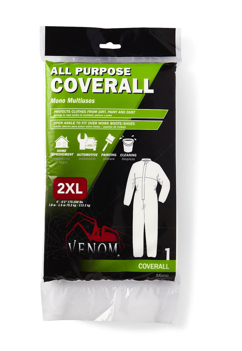 Venom All Purpose Coveralls, 24/CS (VENCV200XXL) Case of 24