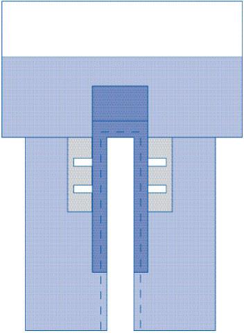 Sterile Cardiovascular Split Drape with 2 Pouches and Clear Anesthesia Screen, 102" x 135" x 87", 12/CS  (DYNJP4008) Case of 12