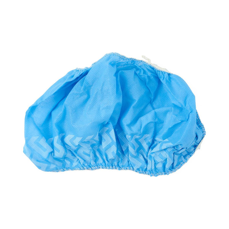 Nonskid Spunbond Polypropylene Shoe Covers, Blue, Regular/Large (Up to Men's Size 12), 100/BX  (NON28758Z) Box of 100