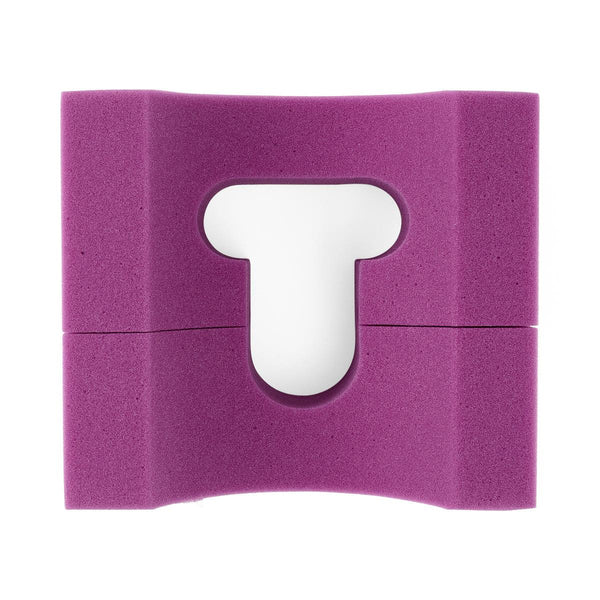 Adult Disposable Foam Head Positioner, Compressed Packaging, 4.5" High with 9" x 8" Base, 24/CS (NON081144) Case of 24