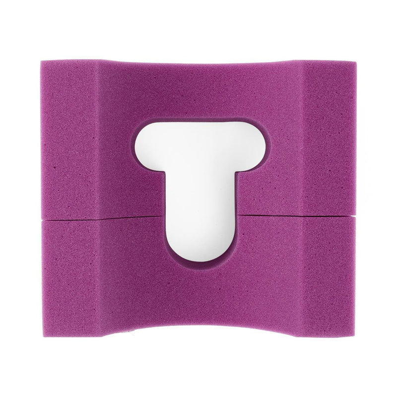Adult Disposable Foam Head Positioner, Compressed Packaging, 4.5" High with 9" x 8" Base, 24/CS (NON081144) Case of 24